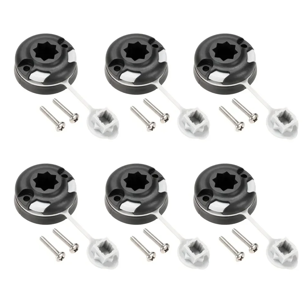Fish Finder Mount - 8/6/4/1PC canoa Kayak Star Mount Base